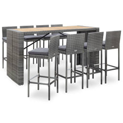 VidaXL 49567 ensemble de meubles de jardin