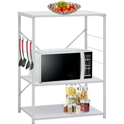 Vidaxl - Armoire à four à micro-ondes Blanc 60x39,6x79,5 cm