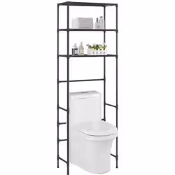 Notre support de rangement à 3 niveaux au-dessus de la toilette est certainement votre solution idéale pour créer des multipl ...