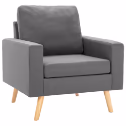 VidaXL 288693, Tissu, Gris, 770 mm, 710 mm, 800 mm, 54 cm