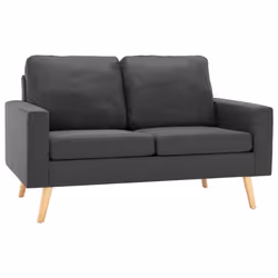 VidaXL 288704, Gris, Bois de pin, Polyester, Hévéa, 1300 mm, 760 mm, 825 mm, 108 cm