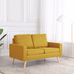 VidaXL 288709 canapé Jaune