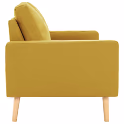 VidaXL 288709 canapé Jaune - Vue supplémentaire 4