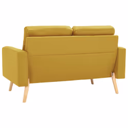 VidaXL 288709 canapé Jaune - Vue supplémentaire 5
