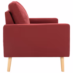 VidaXL 288710 canapé Rouge - Vue supplémentaire 4
