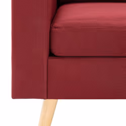 VidaXL 288710 canapé Rouge - Vue supplémentaire 6
