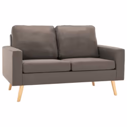 VidaXL 288711, Taupe, Bois de pin, Polyester, Hévéa, 1300 mm, 760 mm, 825 mm, 108 cm