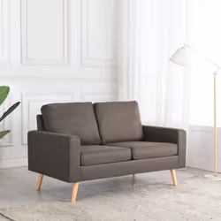 VidaXL 288711 canapé Taupe