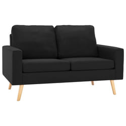 VidaXL 288712 canapé Noir