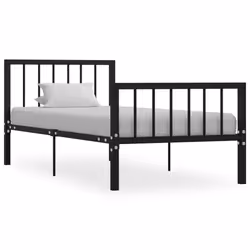 VidaXL 284569, Noir, 1060 mm, 2,08 m, 840 mm, 1000 x 2000 mm, 28,5 cm