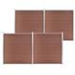 vidaXL Clôture de jardin WPC 699x186 cm Marron - TU