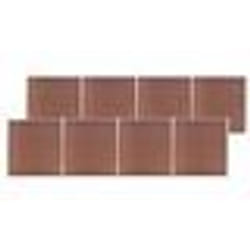 vidaXL Clôture de jardin WPC 1391x186 cm Marron - TU