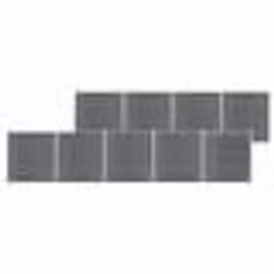 vidaXL Clôture de jardin WPC 1564x186 cm Gris - TU