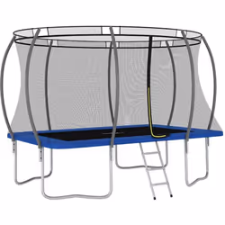 Amusez-vous bien et rebondissez sur notre trampoline rectangulaire ! Notre ensemble de trampoline comprend dans l'emballage u ...