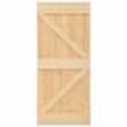 vidaXL Porte 80x210 cm Bois de pin massif