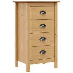 Buffet Hill 46x35x80 cm Bois de pin solide Vidaxl