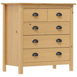 Vidaxl - Buffet Hill 79x40x80 cm Bois de pin solide