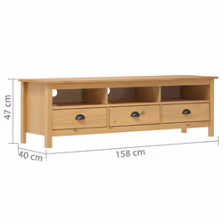 VidaXL 288927 Support TV et centre de divertissement - Vue supplémentaire 4
