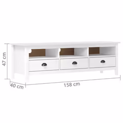 VidaXL 288928 Support TV et centre de divertissement - Vue supplémentaire 4