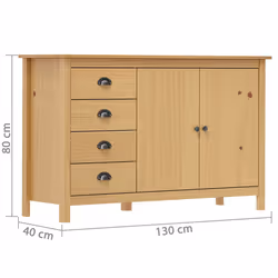 VidaXL 288931 buffet de salle à manger - Vue supplémentaire 4