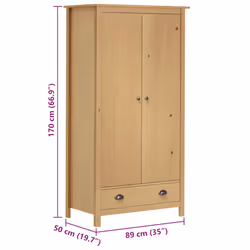 VidaXL 288947 placard et armoire de chambre à coucher - Vue supplémentaire 7