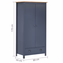 VidaXL 288949 placard et armoire de chambre à coucher - Vue supplémentaire 7