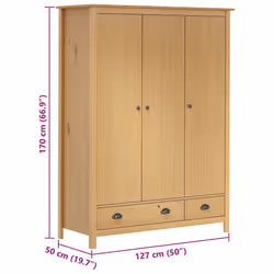 VidaXL 288951 placard et armoire de chambre à coucher - Vue supplémentaire 7