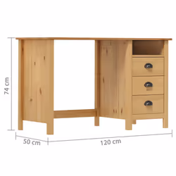 VidaXL 288995 bureau - Vue supplémentaire 6