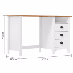 VidaXL 288998 bureau - Vue supplémentaire 7