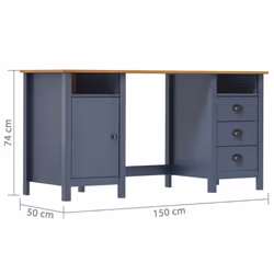VidaXL 289001 bureau - Vue supplémentaire 6