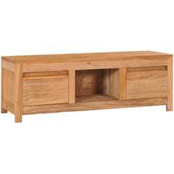 Vidaxl - Meuble tv 100x30x35 cm bois de teck massif