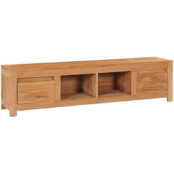 Vidaxl - Meuble tv 115x30x35 cm bois de teck massif