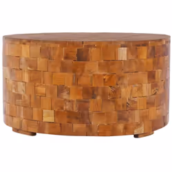 Notre table basse en bois ajoute un charme simpliste à votre espace de vie. La table basse est faite de bois dur mélangé comp ...