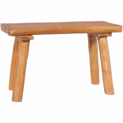 Obtenez notre banc en bois classique pour ajouter une caractéristique unique à votre intérieur et extérieur ! Il peut être pl ...