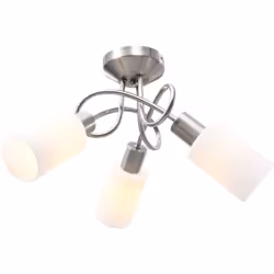 Ce plafonnier exclusif se distingue par sa simplicité agréable. Cette lampe peut être facilement montée sur n'importe quel pl ...