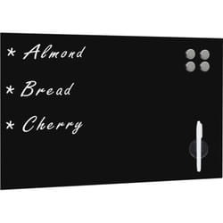 Vidaxl - Tableau noir magnétique mural Verre 50x30 cm