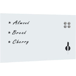 Vidaxl - Tableau noir magnétique mural Verre 120x60 cm