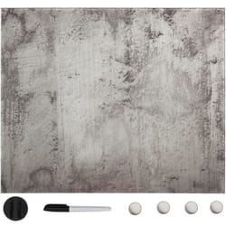 No Brand - Tableau noir magnétique mural Verre 40x40 cm vidaXL
