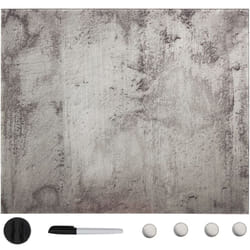 Tableau noir magnétique mural Verre 50x50 cm vidaXL