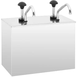 Vidaxl - Distributeur de sauces Acier inoxydable 2 x 3,5 l