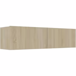 vidaXL Meuble TV Chêne sonoma 120x30x30 cm Bois d’ingénierie - TU