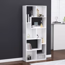 Description générale Cette armoire à livres présente un design élégant et classique, ajoutant une touche attrayante et pratiq ...