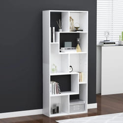 Vidaxl - Bibliothèque Blanc 67x24x161 cm Bois d'ingénierie