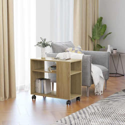 Vidaxl - Table d'appoint Chêne sonoma 70x35x55 cm Bois d'ingénierie