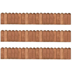 Vidaxl - Rouleau en bois brun en bois brun flexible Roulets divers pièces des modèles : 3 pièces