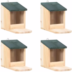 Avez-vous des écureuils dans votre jardin ou des arbres autour de votre balcon ? Avec cette maison pour écureuils en bois, vo ...
