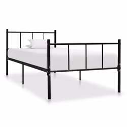VidaXL 284636, Noir, 952 mm, 2,06 m, 800 mm, 900 x 2000 mm, 28 cm