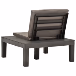 VidaXL 3054426 chaise d'extérieur Terrace Siège rembourré Plastique Marron - Vue supplémentaire 5