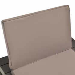 VidaXL 3054426 chaise d'extérieur Terrace Siège rembourré Plastique Marron - Vue supplémentaire 6