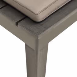 VidaXL 3054426 chaise d'extérieur Terrace Siège rembourré Plastique Marron - Vue supplémentaire 7